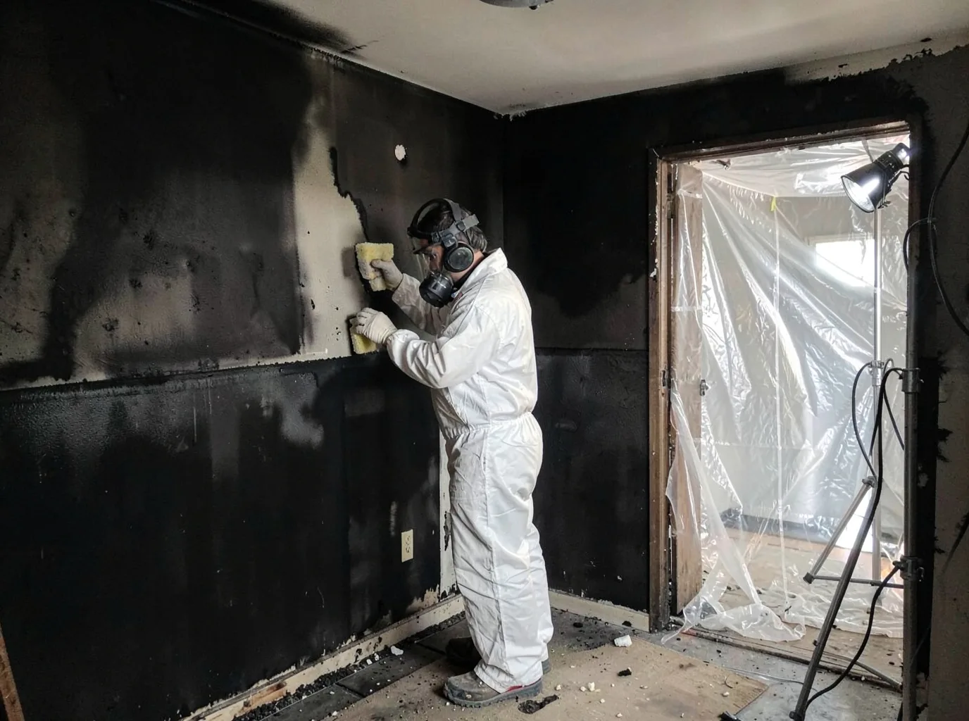 Fire Damage Restoration company in Wheeler, MI